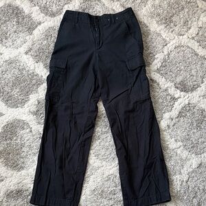 UNIQLO Women Navy Blue Cargo Pants